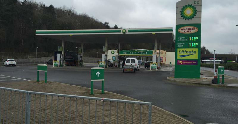 garage forecourt cleaning wales uk